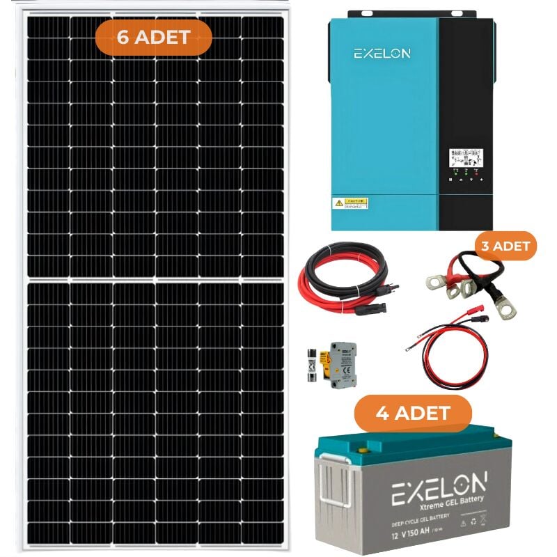 3 KW Solar Enerji Paketi