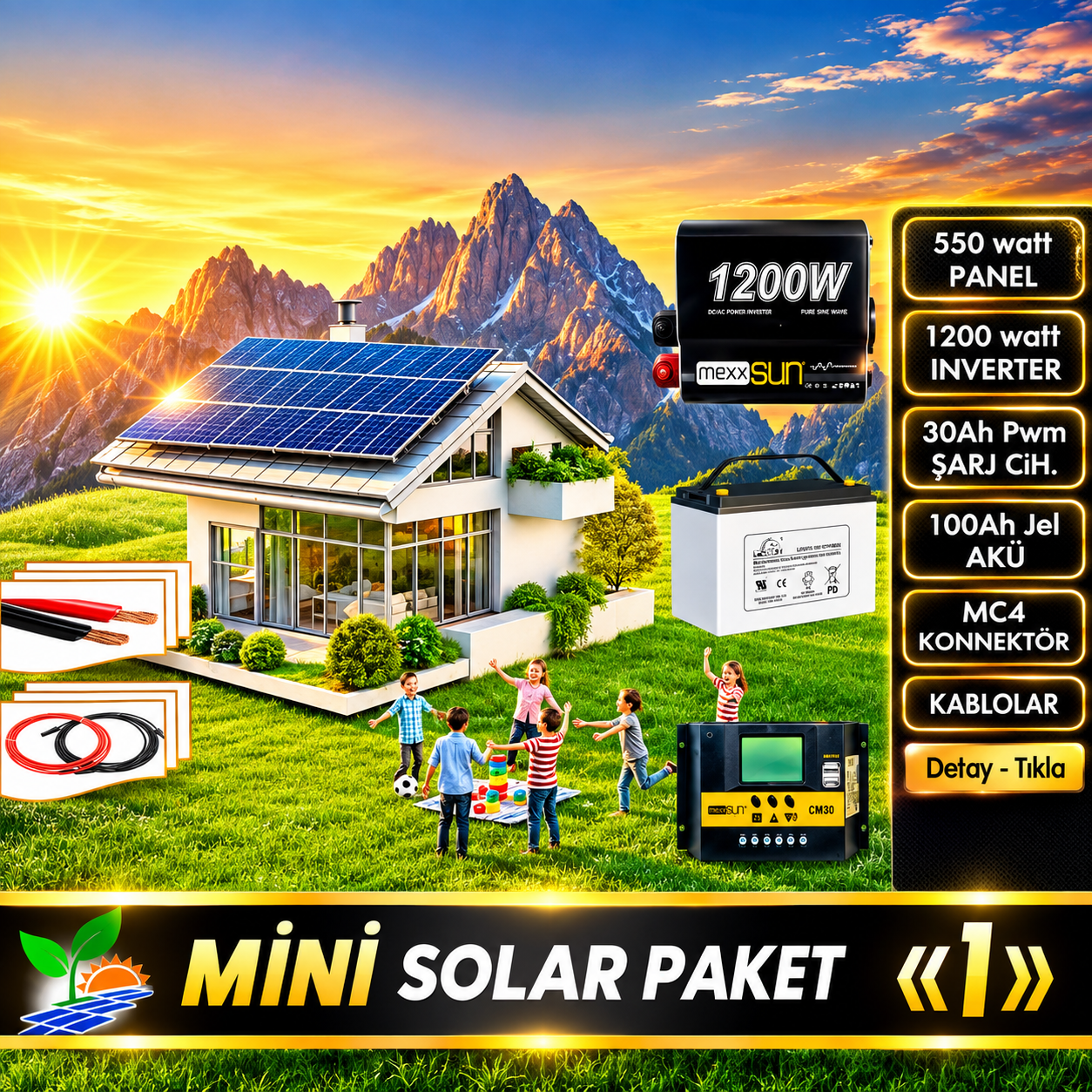 Mini Solar Paket